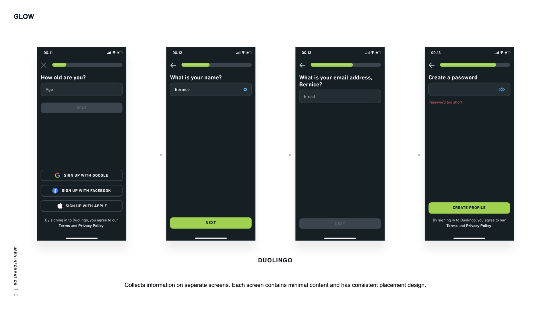 Onboarding research — app 1