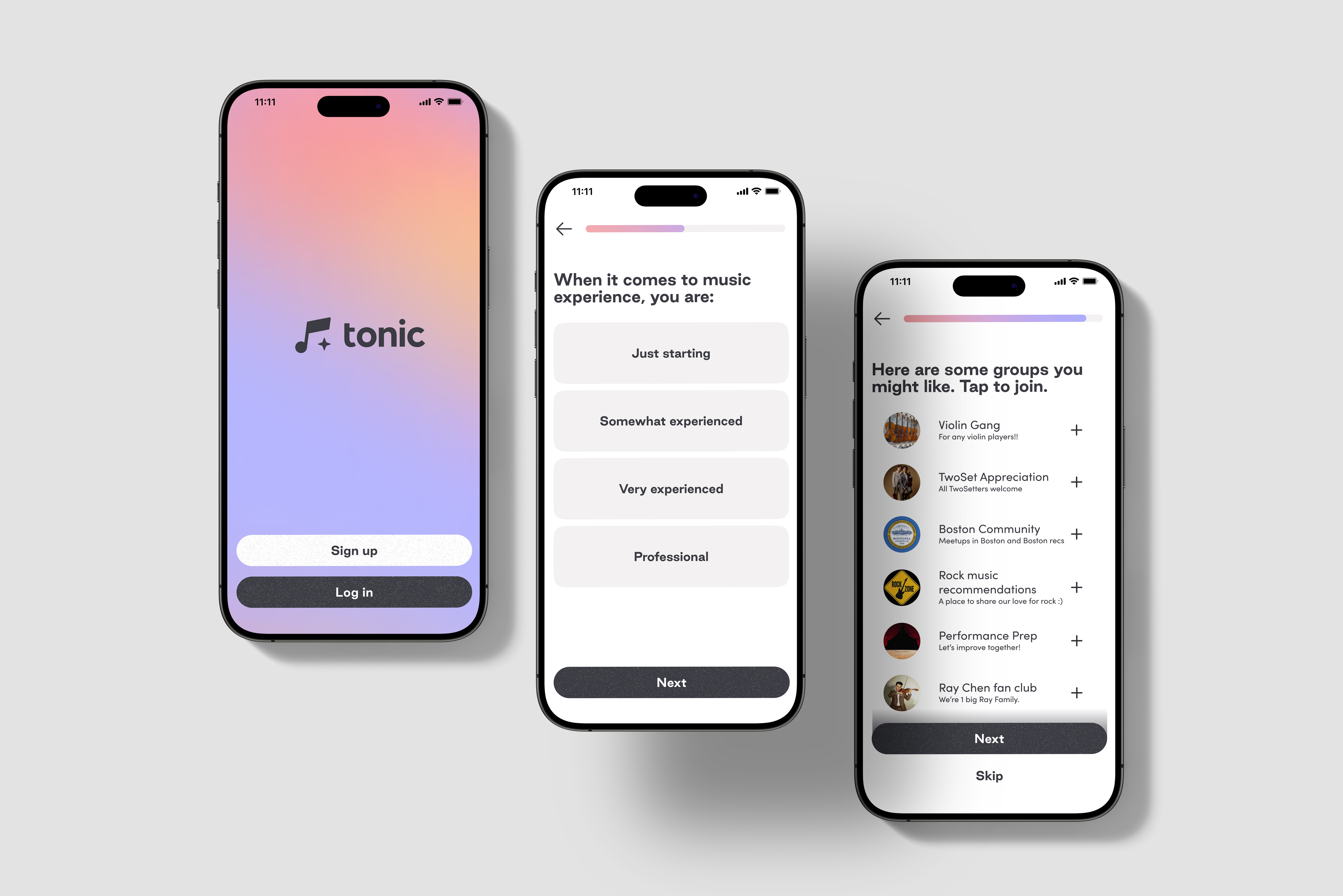 Tonic — hero